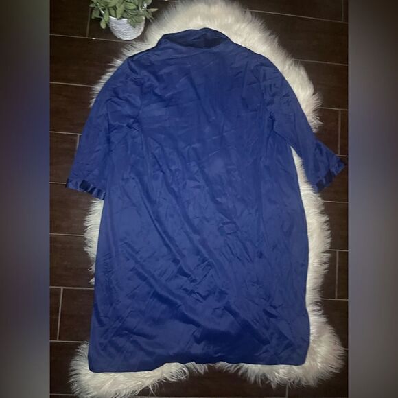 Vanity Fair vintage button down sleep gown sz Large - Picture 6 of 6